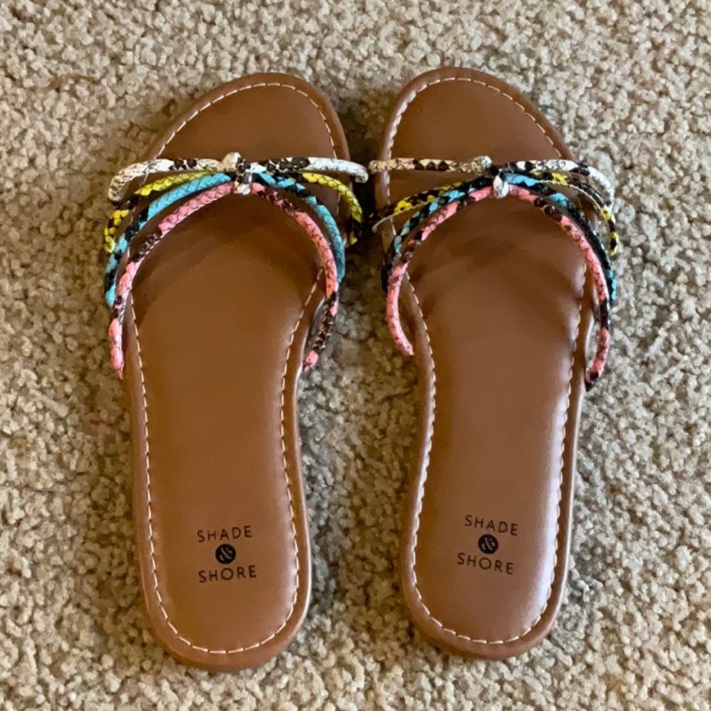 Target Snakeskin Sandals